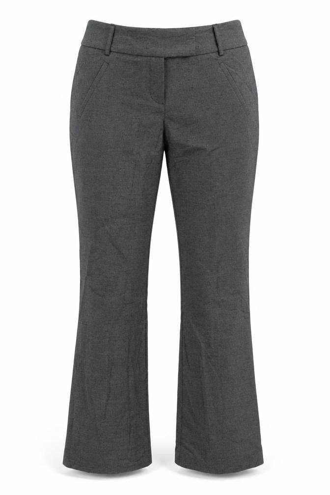 George Womens Grey   Trousers  Size 12 L29 in