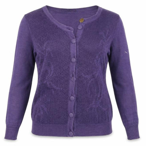 RosannaJule Womens Purple   Cardigan Jumper Size 36