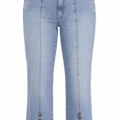 Bessie Womens Blue  Denim Cropped Jeans Size 29 in L23 in
