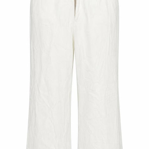 Preworn Womens White  Denim Trousers  Size M L28 in