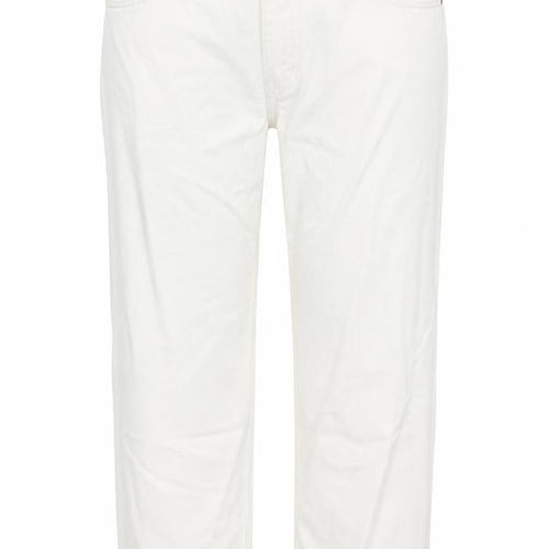 Noisy may Womens White  Denim Mom Jeans Size 30 L26.5 in