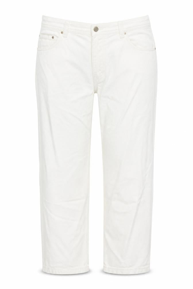 Noisy may Womens White  Denim Mom Jeans Size 30 L26.5 in