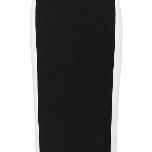 Marks and Spencer Womens Black   Bandage Skirt Size S