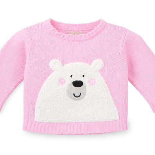 festive fun  Girls Pink   Pullover Jumper Size 12-18 Months
