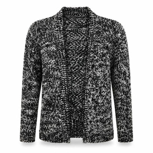 Tisai Womens Black  Knit Cardigan Jumper Size 12