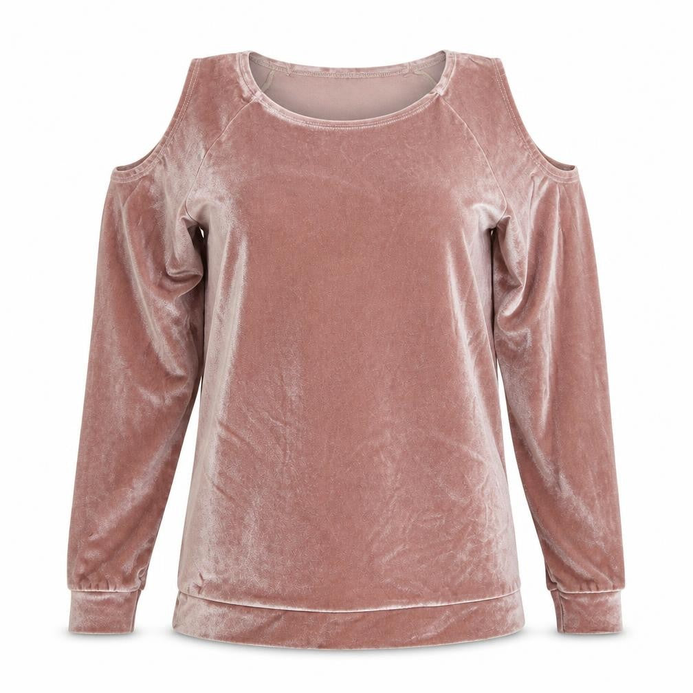 Front view of Papaya women’s pink basic t-shirt, size UK 10