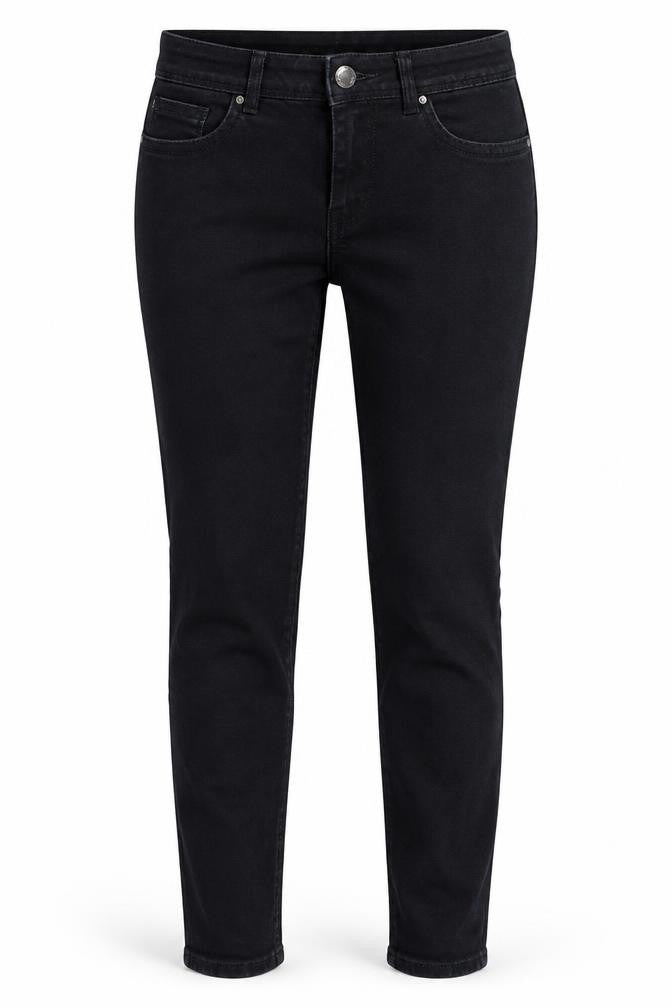 Denim & Co. Womens Black  Denim Jegging Jeans Size 10 L29 in