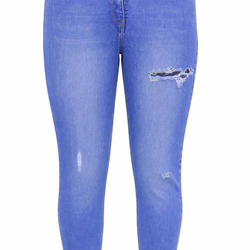 Matalan Womens Blue  Denim Skinny Jeans Size 12 L28 in