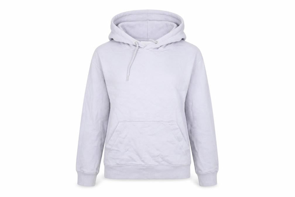 Front view of Divided women’s grey pullover hoodie, size XS