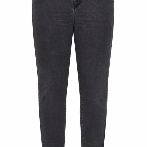 Denim & Co. Womens Black  Denim Tapered Jeans Size 16 L29 in