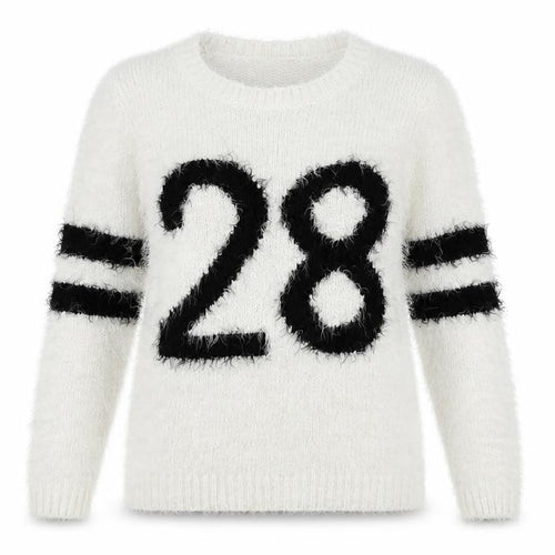 Cameo rose Womens White  Knit Pullover Jumper Size M