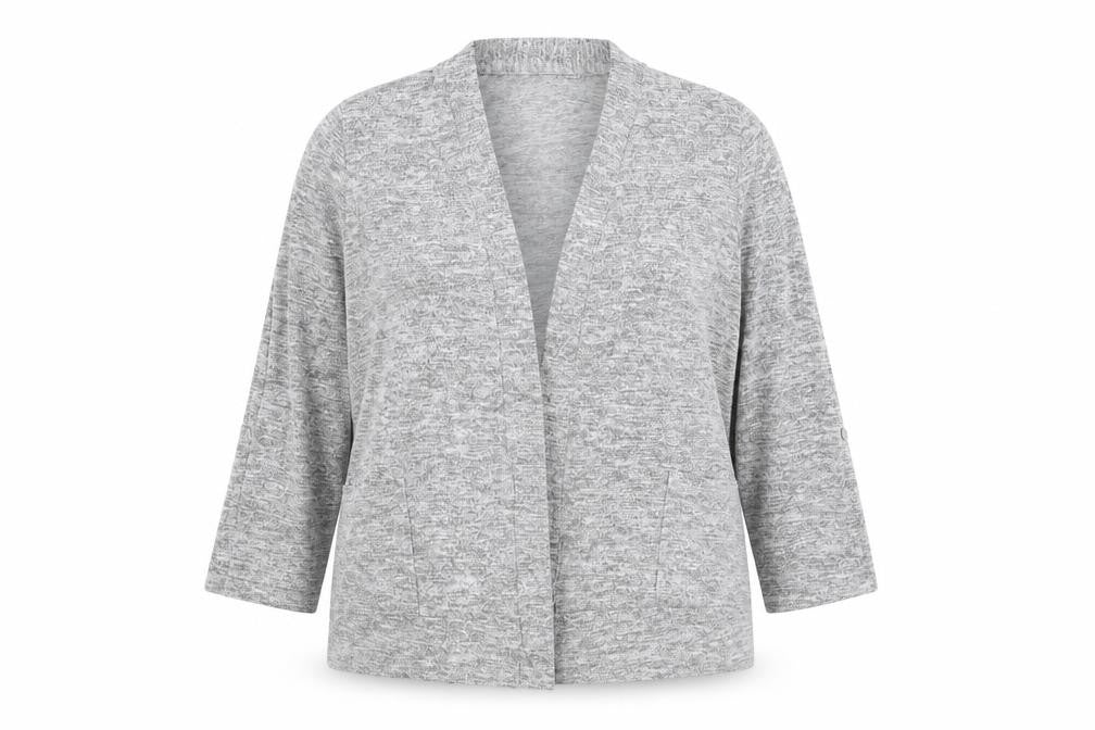 Papaya Womens Grey   Cardigan Jumper Size 14