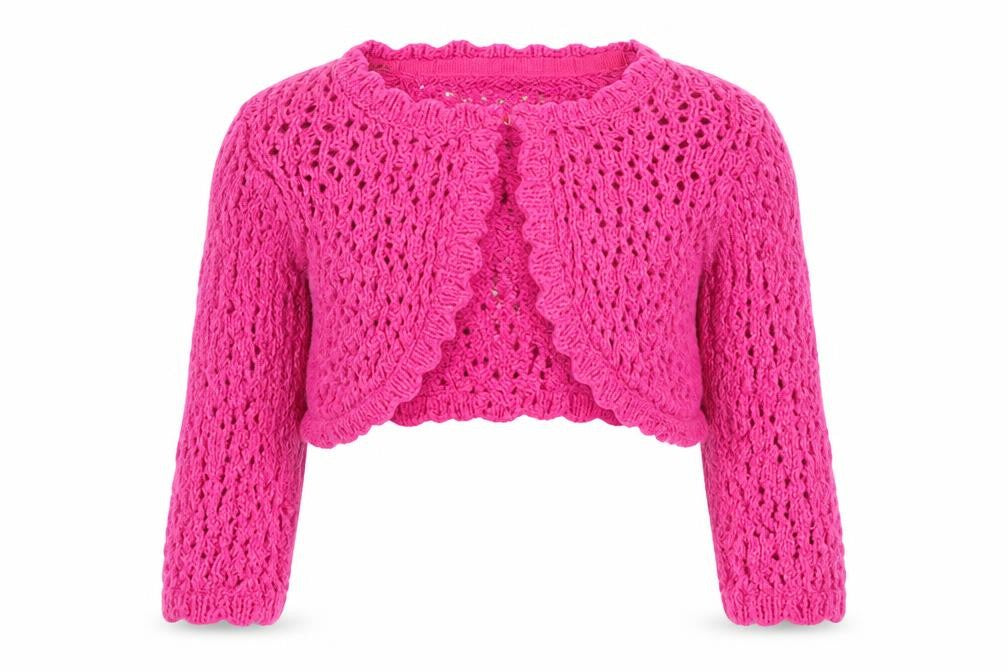 Mini B Baby Pink   Cardigan Jumper Size 12-18 Months