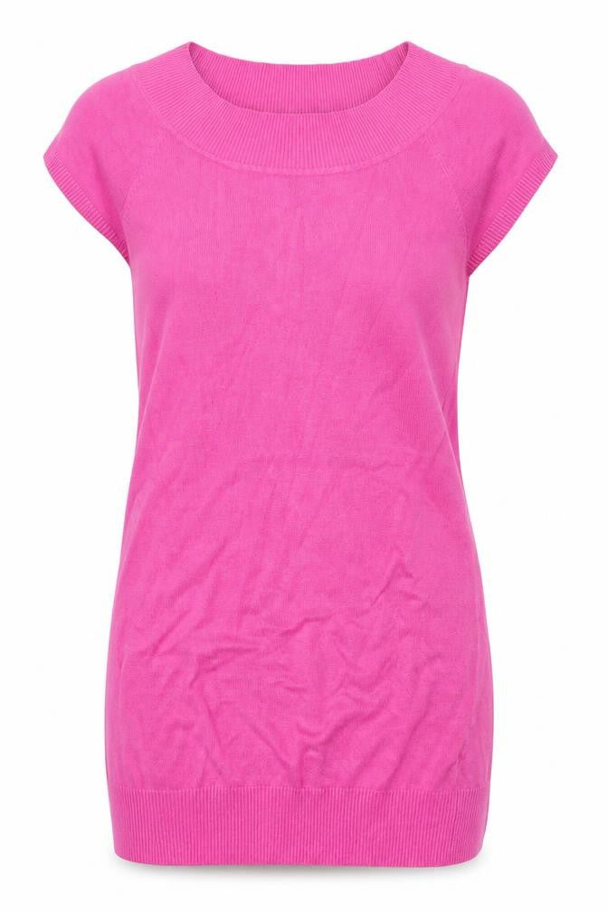Front view of Now On women’s pink jumper, size M
