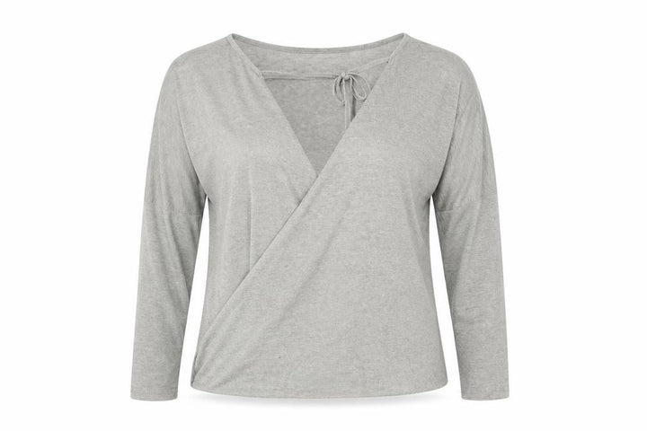 Debenhams Womens Grey   Jersey Blouse Size 16
