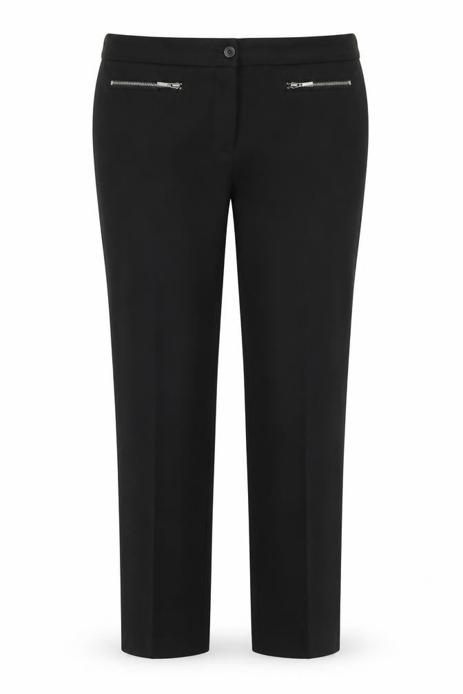 M&S Womens Black   Trousers  Size 12 L25 in