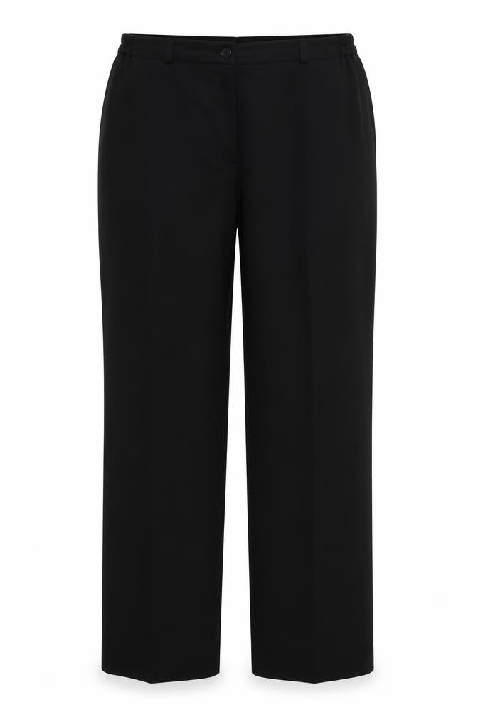 BASSINI Womens Black   Trousers  Size 14 L26 in
