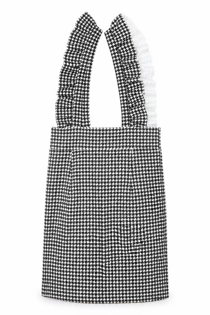 Cameo Womens White Check Rayon Slip Dress  Size 10