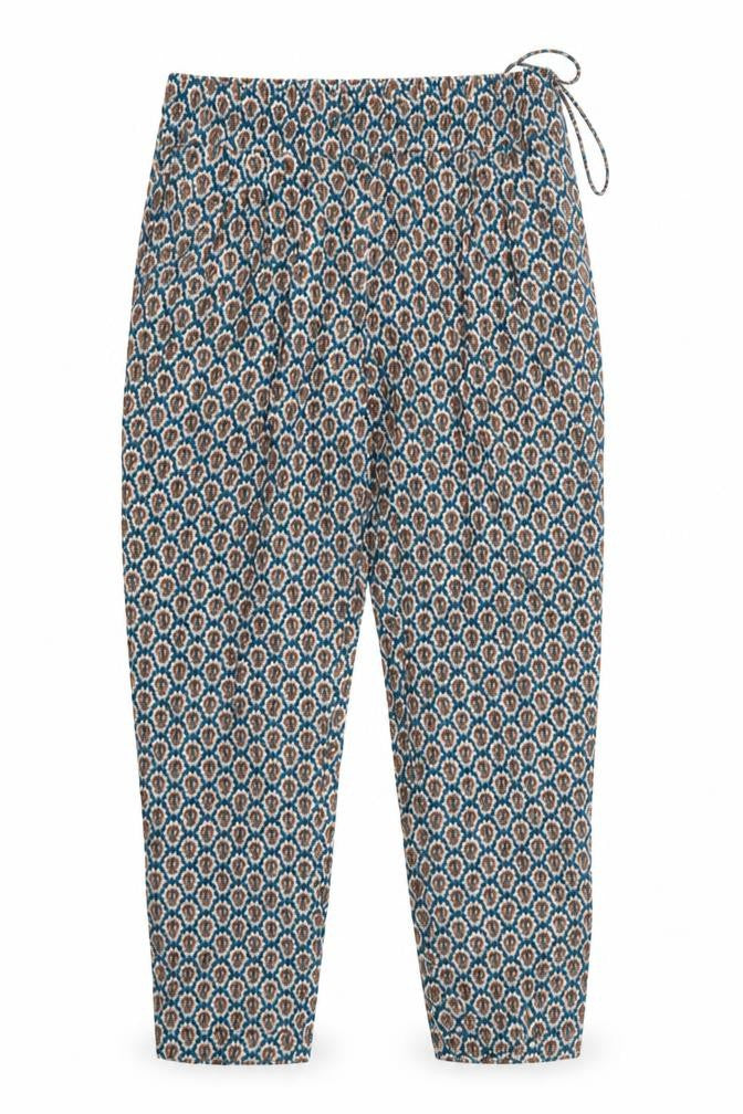 missimo Womens Blue Paisley  Trousers  Size 40 L27 in