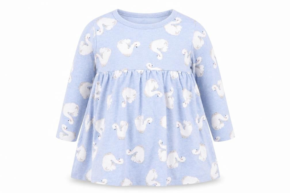georg Baby Blue Animal Print  A-Line  Size 12 Months