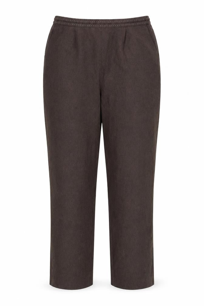 BM Collection Womens Brown   Trousers  Size 16 L25 in
