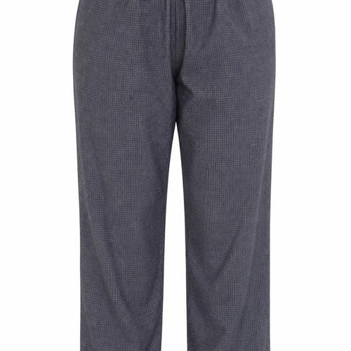 Marks & Spencer Womens Blue Check  Trousers  Size 14 L25 in