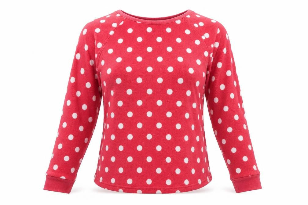 Debenhams Womens Pink Polka Dot  Pullover Jumper Size 8