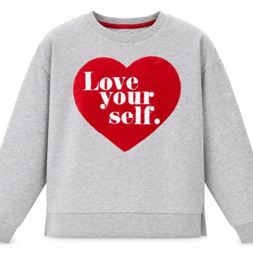 Time To Dream Girls Grey Solid  Top Pyjama Top Size 8-9 Years  - Love