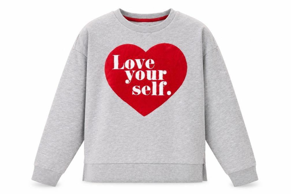 Time To Dream Girls Grey Solid  Top Pyjama Top Size 8-9 Years  - Love