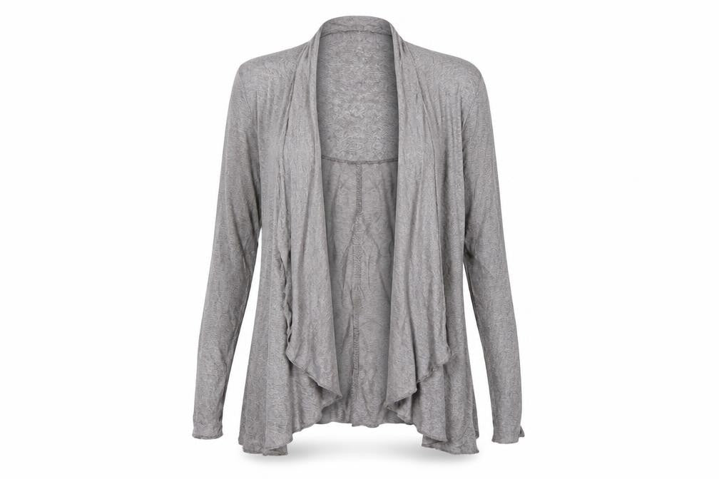 NEW YORK ITIMATES Womens Grey   Cardigan Jumper Size M