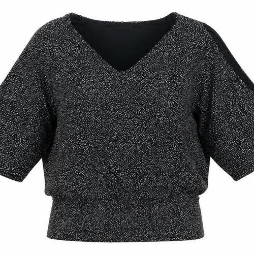 Roman Womens Black   Basic T-Shirt Size 12