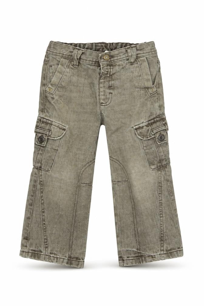 Asda George Boys Beige   Straight Jeans Size 2-3 Years