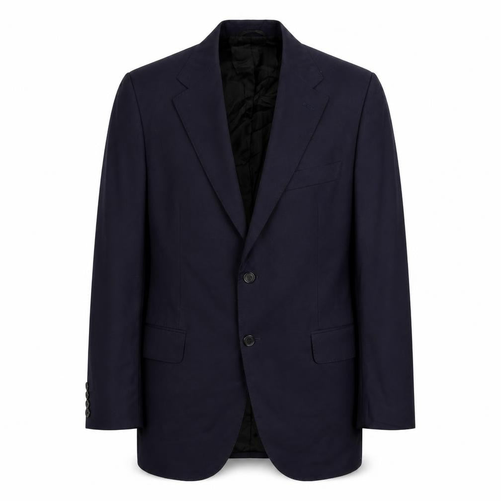 Front view of Lilla Moda men’s blue jacket blazer, size 38