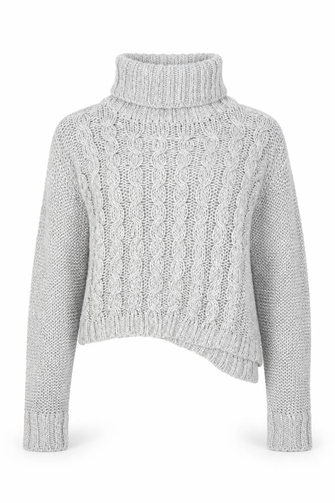 Front view of George women’s grey jumper, size UK 16