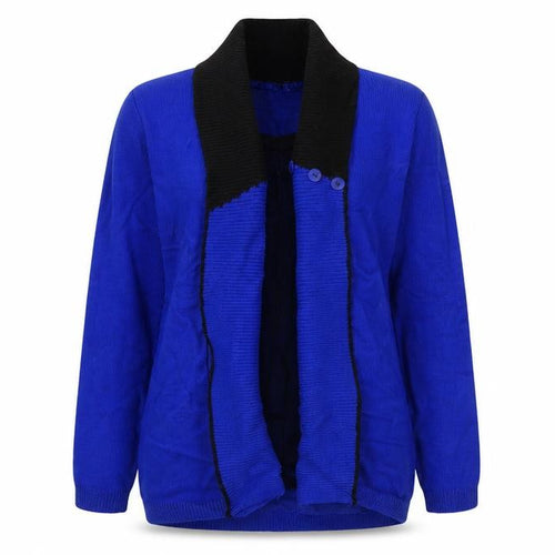 Preworn Womens Blue   Cardigan Jumper Size M