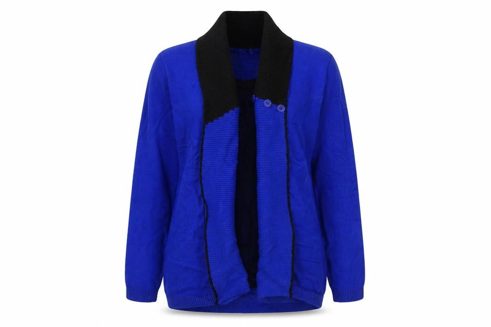 Preworn Womens Blue   Cardigan Jumper Size M