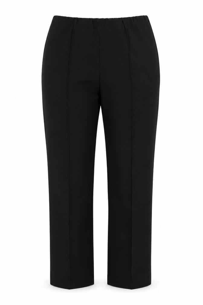 Preworn Womens Black   Trousers  Size 12 L26.5 in