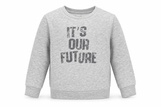 Front view of Primark boys’ grey pullover sweatshirt, size 3-4, years