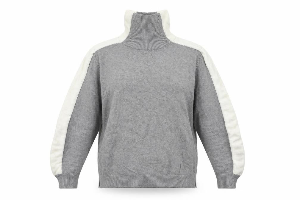 Front view of Marks & Spencer women’s grey jumper, size XL