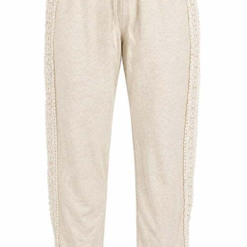 Michelle Keegan Womens Beige   Sweatpants Trousers Size 8 L27 in - Loungewear
