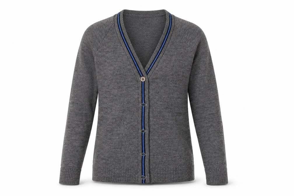 Smart uniforms Womens Grey   Cardigan Jumper Size XS
