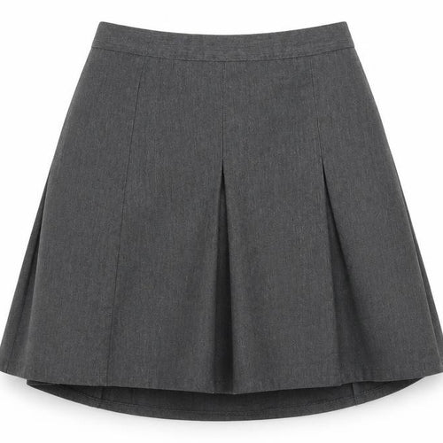 Matalan Girls Grey   Pleated Skirt Size 10 Years