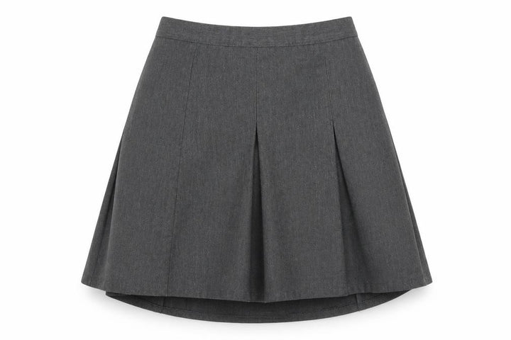 Matalan Girls Grey Pleated Skirt Size 10 Years