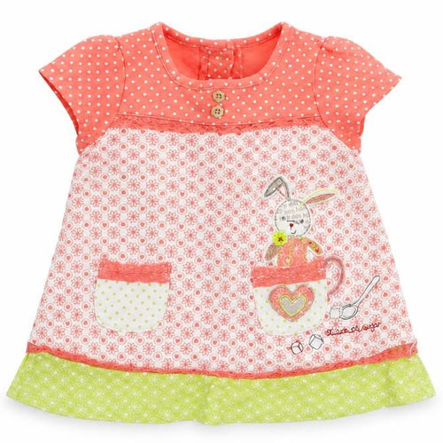 George  Multicoloured Floral  T-Shirt Dress  Size 3-6 Months