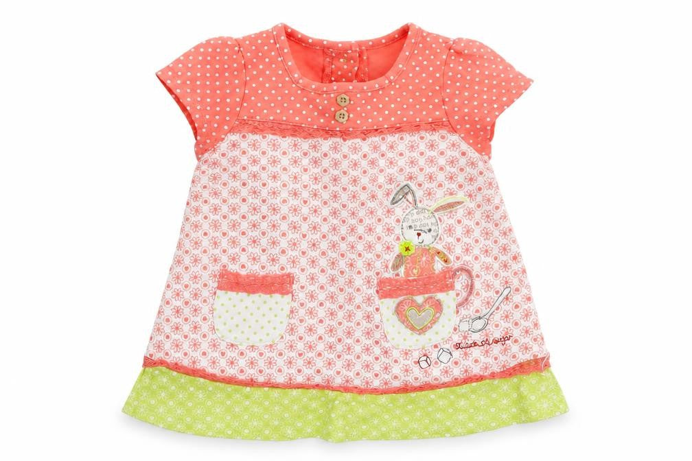 George  Multicoloured Floral  T-Shirt Dress  Size 3-6 Months
