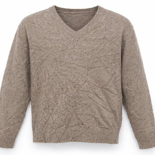 Marks and Spencer Mens Brown  Knit Pullover Jumper Size L