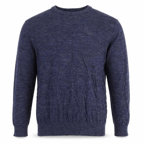 Criminal Mens Blue  Knit Pullover Jumper Size M
