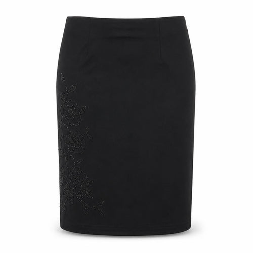 Dorothy Perkins Womens Black  Rayon Straight & Pencil Set Size 12