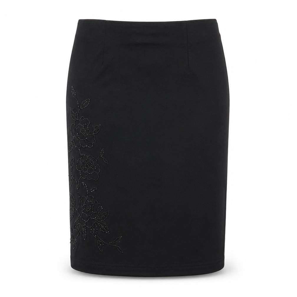 Dorothy Perkins Womens Black  Rayon Straight & Pencil Set Size 12