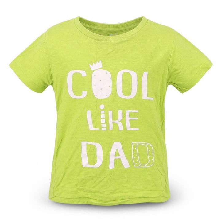 Matalan Boys Yellow Basic T-Shirt Size 3-4 Years - Cool like Dad